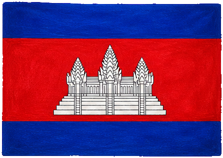 CAMBODIA flag